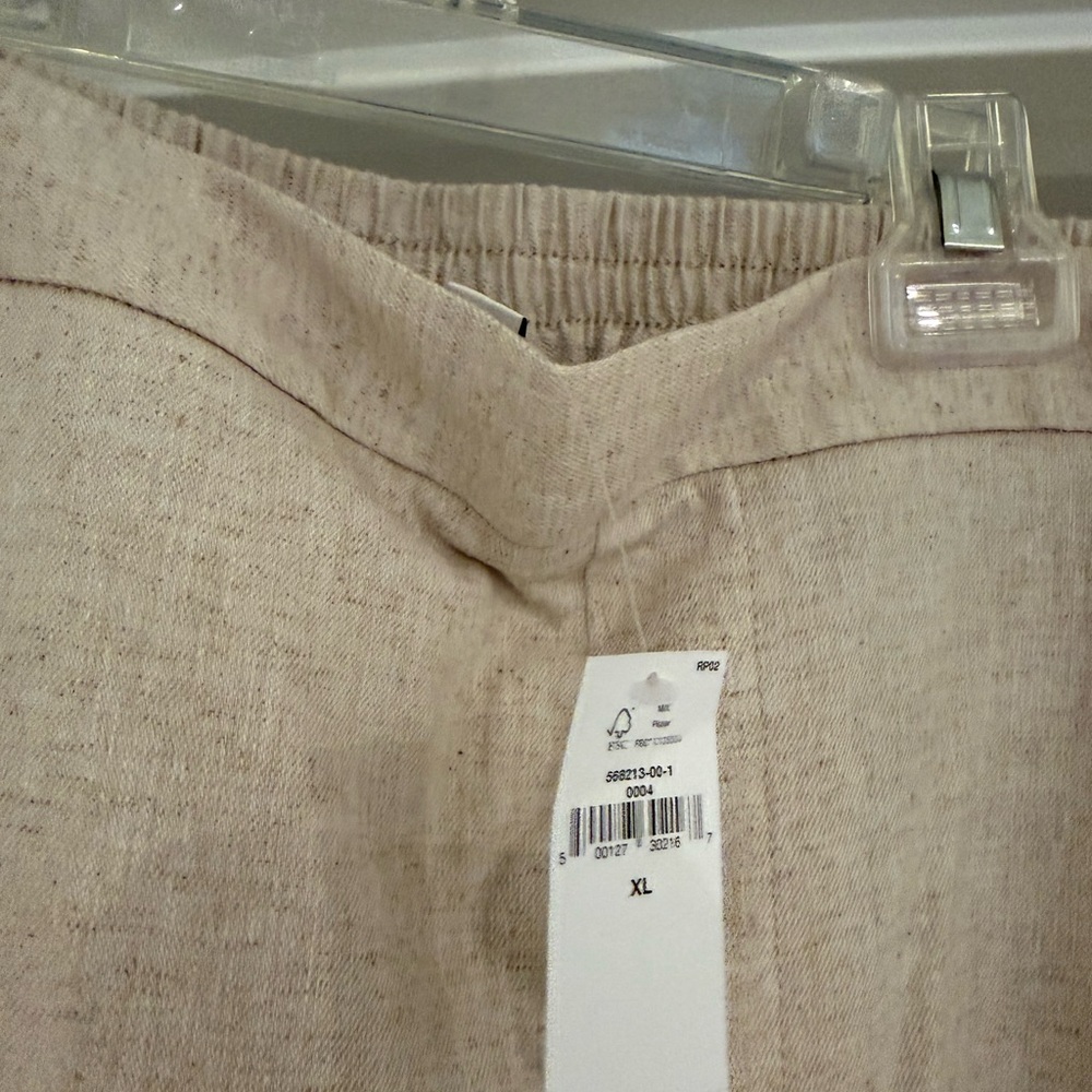 NWT Banana Republic Linen Cropped Pants